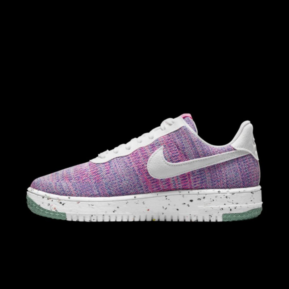 Nike Womens Air Force 1 Low Crater Flyknit Fuchsia Glow  8.5